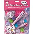 Amscan Hello Kitty Party Favors Value Pack, 48-Piece