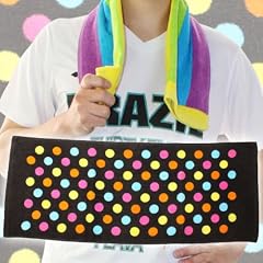 【MultiBlack】新作・使いやすい大きさ・プリントデザイン・タオル・TOWEL・ふんわり・スポーツに海にプールにお風呂に・使い心地満点!