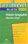Histoire-G�ographie-Education civique : Sujets