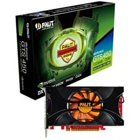 Palit GeForce GTS 450 NVIDIA Graphics Card with 3D Vision Ready (1GB, DDR3, PCI-E 2.0)