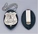 Leather Badge Holder (Includes Chain)