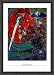 Blumenstilleben St.Jean Cap Ferrat 1956 Framed Art Poster Print by Marc Chagall, 32x43