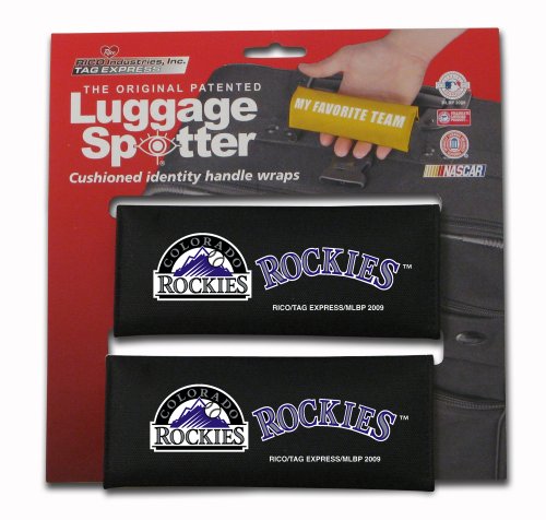 MLB Colorado Rockies Two-Pack Luggage Spotter