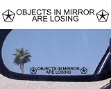 (2) Mirror Decals 