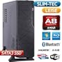 SSD-Gamer Slim PC mit AMD Trinity X4 A8-5600K 4x 3.6Ghz, 8GB DDR3 1600 RAM, 128GB SSD SATA3 550MB/sec Festplatte, AMD HD7560 DX11 HDMI/VGA Ausgang, Blu-Ray-RW, 7.1 Sound, LAN, Bluetooth, WLAN, Windows 7 Professional