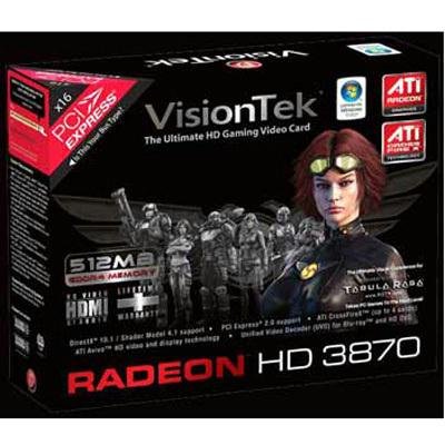 VisionTek Radeon 3870 512MB Pcie Dvi