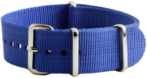 Royal Blue Strap in 20mm Nylon G10 MoD Military Watch Band