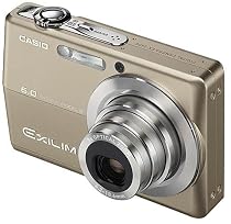 カシオ計算機 EXILIM デジタルカメラ有効画素数600万画素 本体色:ゴールド EX-Z600GD