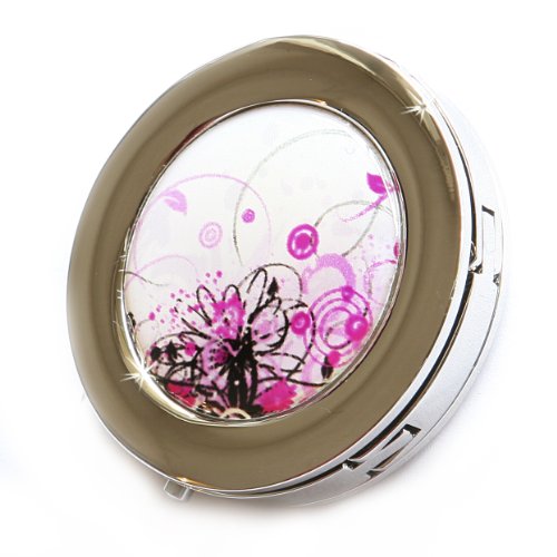 Get Gifts – Pink Swirls Folding Table Purse Hook with Gift Box by Small Goby