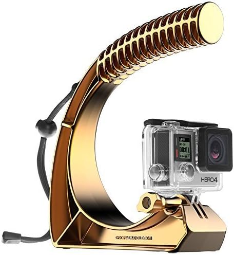 GoWorx The Original Handle Pro for Gopro Hero Cameras, Anodized Gold by GOWORX