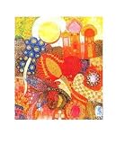 In Einem Prachtvollen See, Landscape Art Poster Print by Jorinde Binder, 31.5x23.5