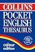 Book Collins English Thesaurus Pocket