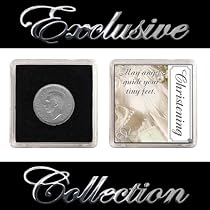 LUCKY SIXPENCE FOR CHRISTENING "BOY & GIRL"