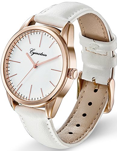 Cyinstein Urbane Wearable Smart Quartz Women Watch,Support Bluetooth Smartwatch fit for Apple iPhone and Samsung Phones and more, Application for IOS and Android