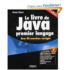 Le livre de Java : Premier langage (1C�d�rom)