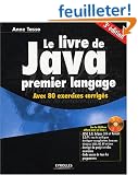 Le livre de Java : Premier langage (1C�d�rom)