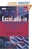 Excel Add-in Development in C/C++: Applications in Finance