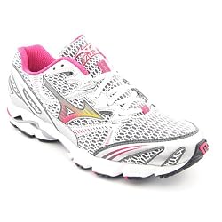 Mizuno Wave Rider 12 Running Shoes White Womens