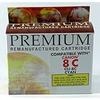 Compatible Canon Cyan Ink Cartridge - Includes SmartChip