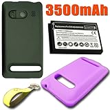 New HTC Evo 4G Extended Battery (3500mAh)+ Battery Cover + Extended Battery ....