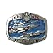 United States Air Force Fighter Pewter Belt Buckle