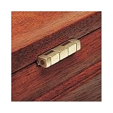 Buy Solid Brass 1-1 4'' L x 1 2'' W Small Box Stop Hinges by Brusso