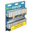 Maxell 723440 LR6 48CL AA Cell 48 Pack Clam Shell Battery