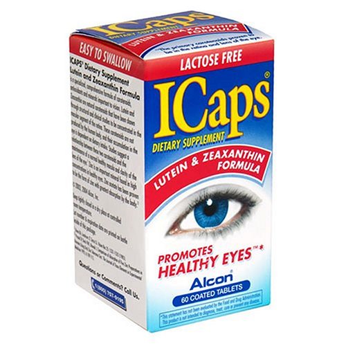ICaps Lutein and Zeaxanthin Formula Dietary Supplement 60 ct
