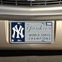 NEW YORK YANKEES 2009 WORLD SERIES CHAMPIONS SILVER METAL LICENSE PLATE