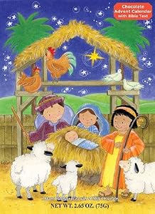 Newborn King Chocolate Advent Calendar,2.65oz