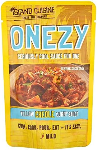 Island Cuisine Onezy Yellow Creole Curry Sauce (120g)