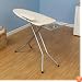 Household Essentials Fibertech Wide Top 4-Leg Mega Pressing Station Ironing Board with Natural Cotton Cover