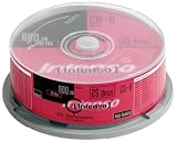 Intenso CD-R Rohlinge 800MB, multispeed, Spindel, 25er Cakebox