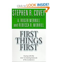 First Things First