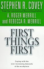 First Things First