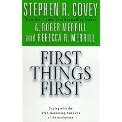 First Things First