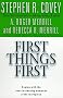 First Things First