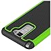LG G Stylo 2 LS775 Case,LG G Stylus 2 K520 Case,Dual Layer Hybrid Armor Defender Protective Case Cover for LG G Stylo 2 2nd Gen (2016 New Release Version) Green