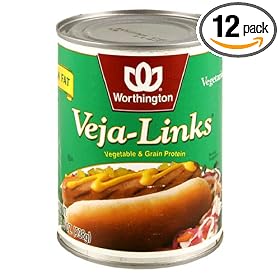 Worthington Veja-Links, Low Fat, 19-Ounce Cans (Pack of 12)