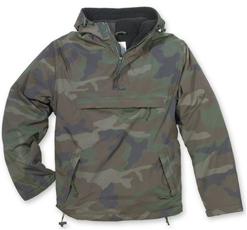 1138w#  Surplus Windbreaker - Regenjacke - woodland camo  Gr. XL