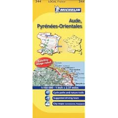 Aude, Pyrenees-Orientales (Michelin Local Maps)
