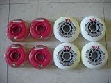 Hyper Kryptonics HILO In-line Hockey wheels 72mm & 80mm