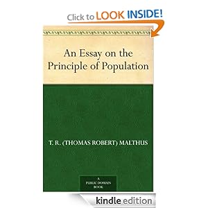 Logo for An Essay on the Principle of Population