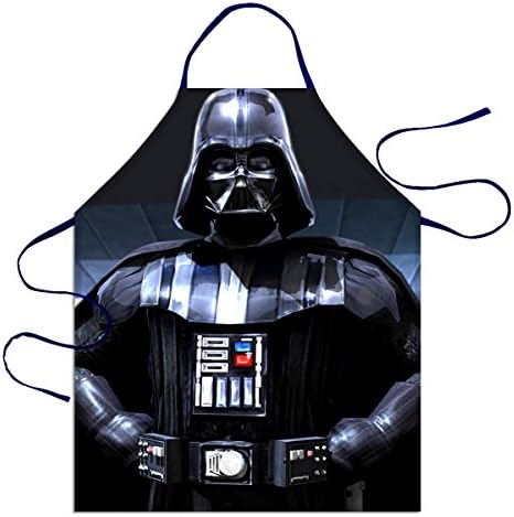 Huarda Fashion Personalized Customs Star War 100% Polyester Unisex Kitchen Aprons for Cooking