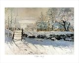 Posters: Claude Monet Poster Art Print - La Pie (28 x 20 inches)