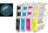 Brother Compatible LC 51 LC-51 LC51 Ink Cartridge 12 pack 3 Black 3 Cyan 3 Magenta 3 Yellow
