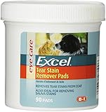 Excel Tear Stain Remover Pads, 90-Count