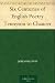 Six Centuries of English Poetry Tennyson to Chaucer