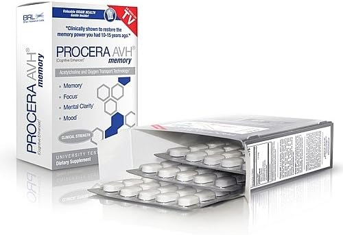 Procera AVH- 3 Month Supply- 180 ct Bottle