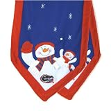 Florida Gators Snowman Table Runner